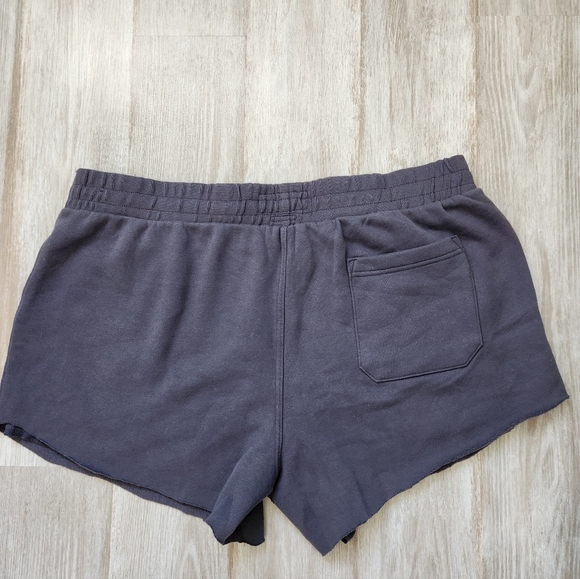 NWT Abercrombie & Fitch Soft AF Sweat Shorts Relaxed Fit Navy Blue Cut Off XXL - Picture 9 of 9